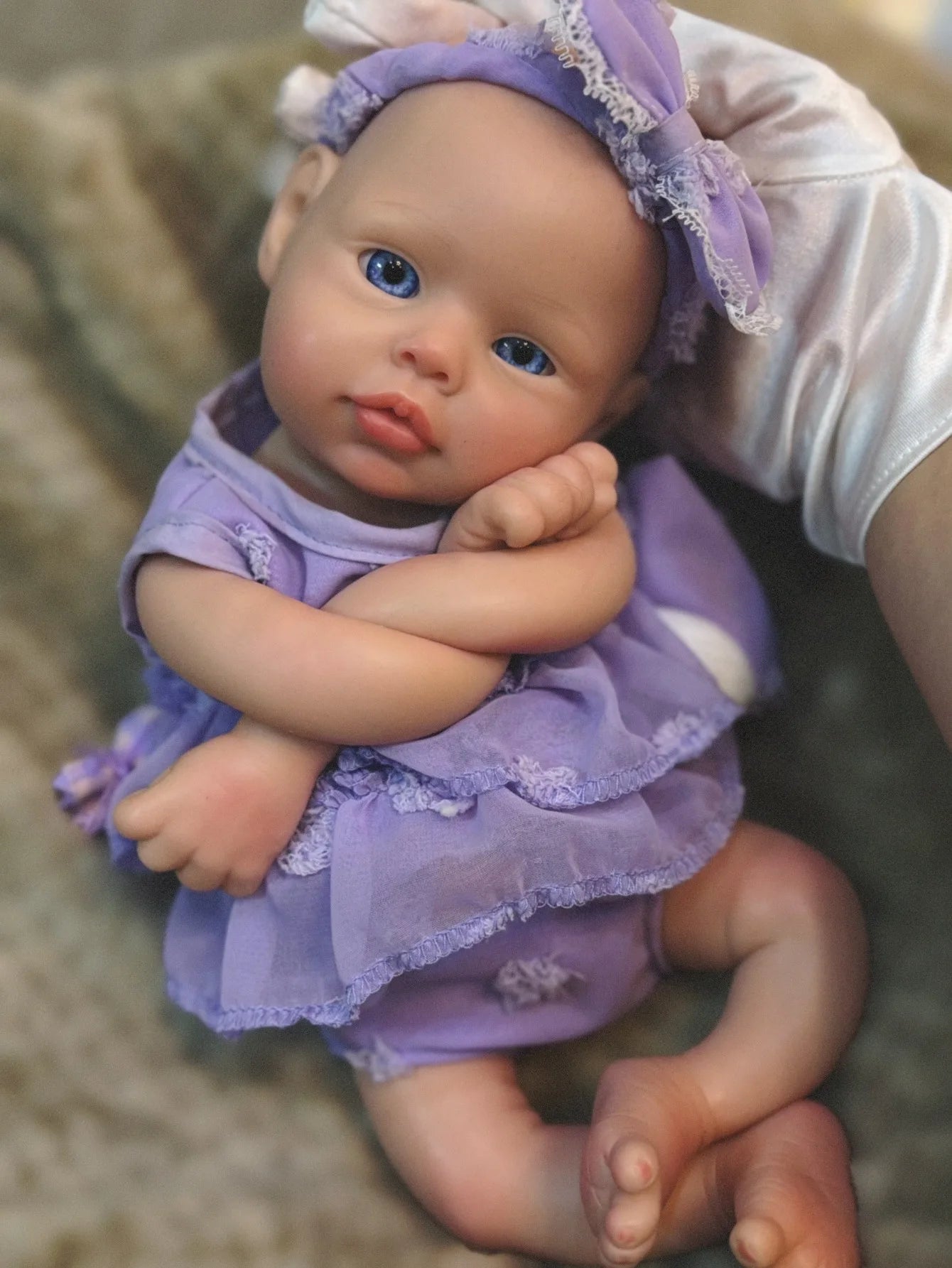 13 Inch Full Body Soft Silicone Girl Reborn Doll For Children Birthday Gifts Newborn Baby Doll Made In Soft Silicone lifelikesiliconereborns.com