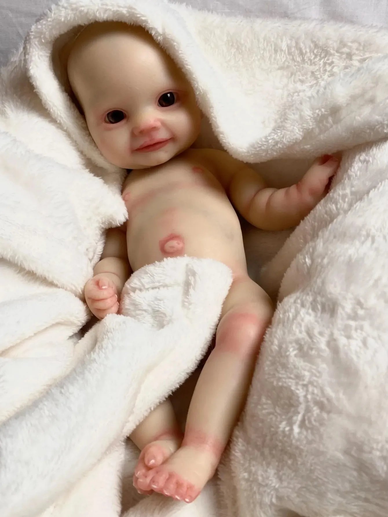 10 Inch Lifelike Maddie Silicone Bebe Newborn Baby Girl Handmade Soft Touch Reborn Baby Doll Toy For Children Birthday Gifts lifelikesiliconereborns.com
