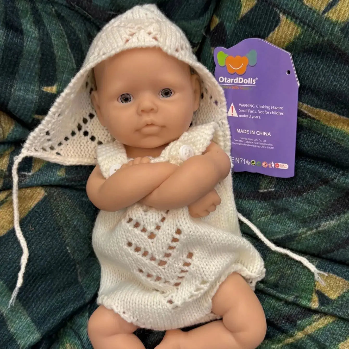 10 Inch Lifelike Full Body Silicone Reborn Baby Girl Handmade Newborn Doll Unpainted Cute Bebe Doll lifelikesiliconereborns.com