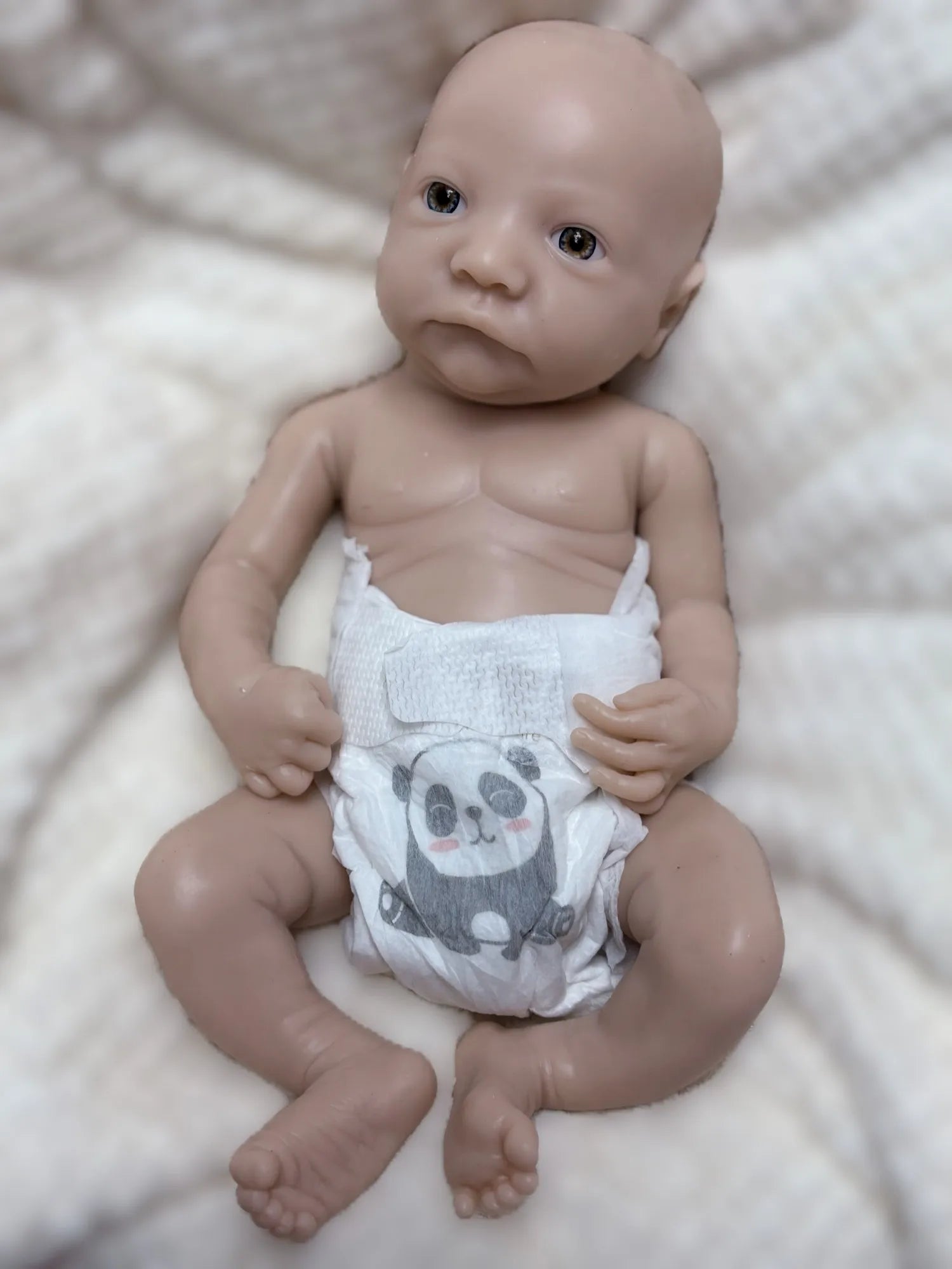 17Inch  Lebi Boy Bebê Unpainted Reborn Baby Doll Full Body Solid Silicone Reborn Dolls For Gift Corpo De Silicone Inteiro lifelikesiliconereborns.com