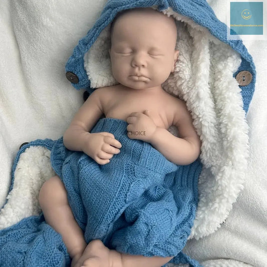 Unpainted Flexible Silicone Reborn Doll Blank 50cm Baby Girl/Boy Realistic Skin Designed for Painter Artist Collectibles lifelikesiliconereborns.com