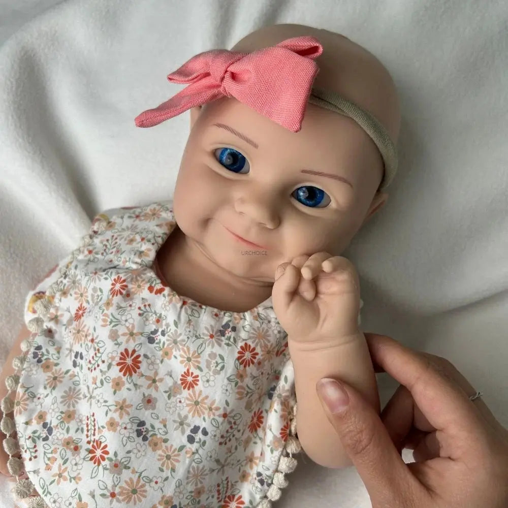 Weighted 20Inch Silicone Reborn Baby Girl Maddie Open Eyes Doll Lifelike Details for Gifts & Hobby Enthusiasts Collectibles lifelikesiliconereborns.com