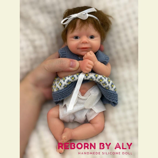 10-inch Full Silicone Reborn Baby Girl Doll - Lifelike & Bathtime Ready | silicone doll | reborn doll Gift | children gift My Store